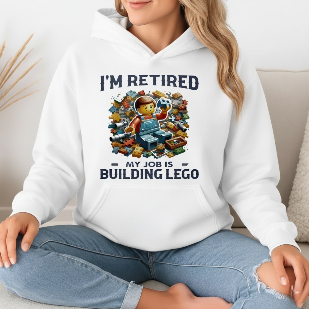 I’m Retired My Job Is Building Lego Shirt
