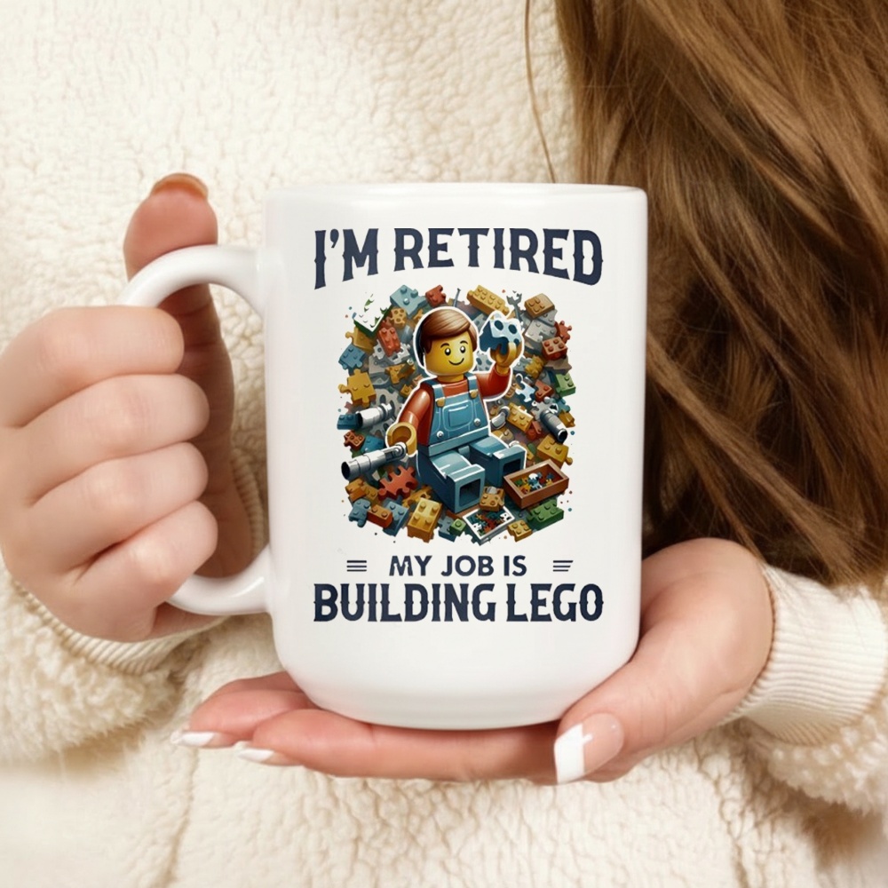 I’m Retired My Job Is Building Lego Shirt
