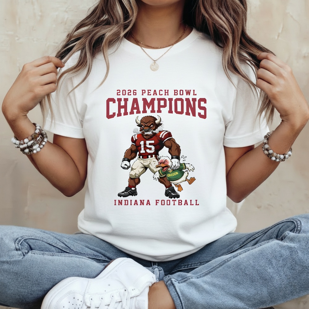 Indiana Football 2026 Peach Bowl Champions Shirt