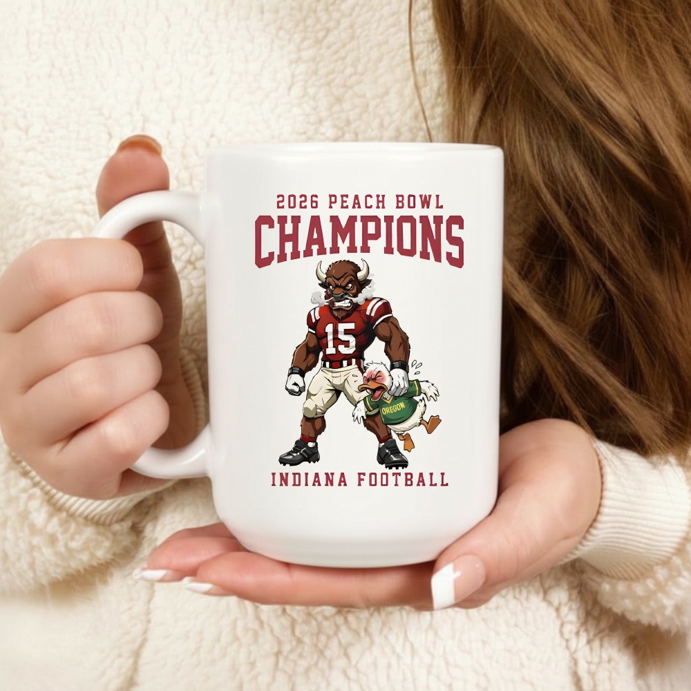 Indiana Football 2026 Peach Bowl Champions Shirt