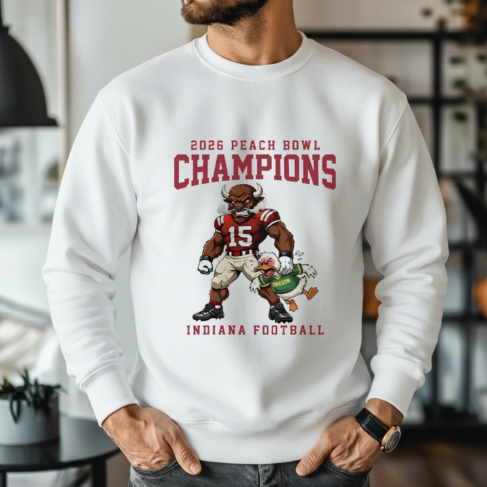 Indiana Football 2026 Peach Bowl Champions Shirt