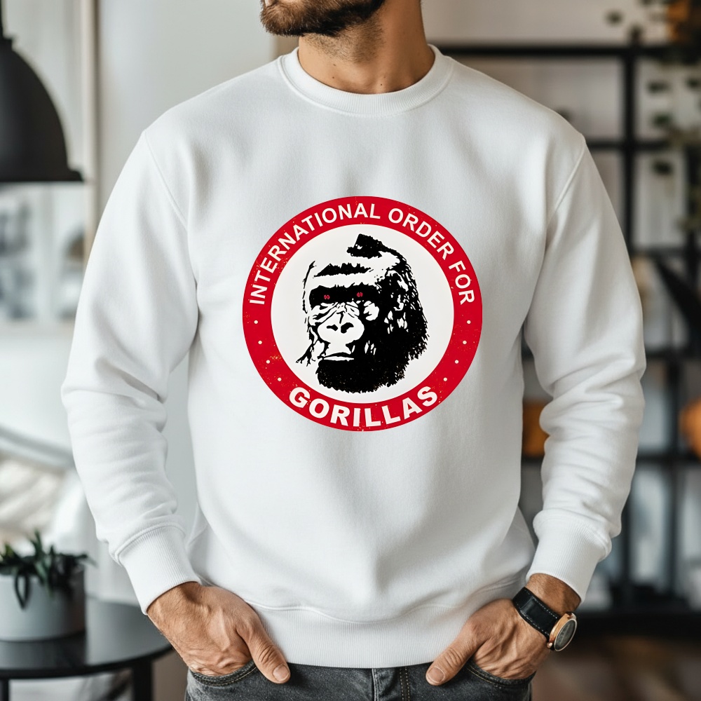 International order for Gorillas logo shirt