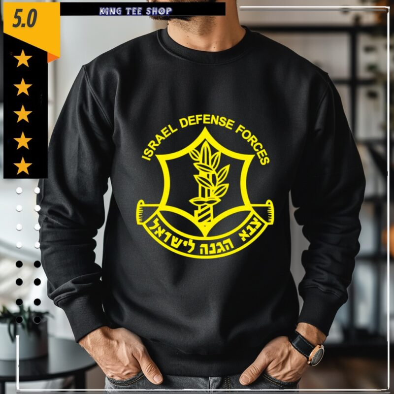 Israel Defense Forces Zahal logo_Crewneck Sweatshirt