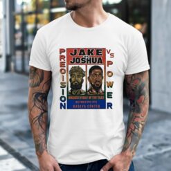 Jake Paul vs Anthony Joshua Precision vs Power Biggest fight of the year 2025 shirt