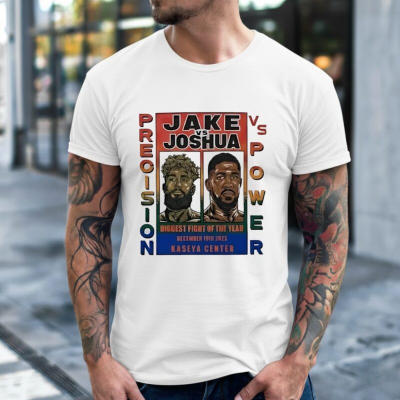 Jake Paul vs Anthony Joshua Precision vs Power Biggest fight of the year 2025_Classic Men's T-Shirt