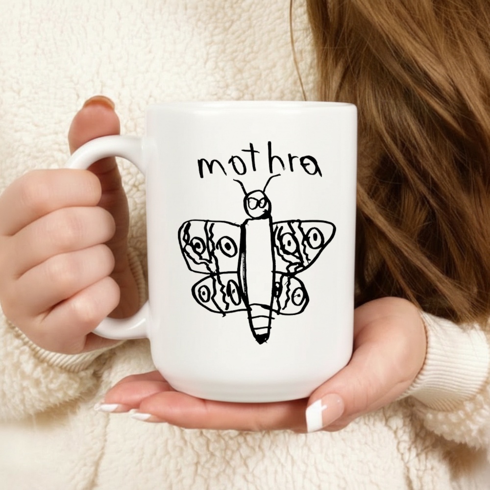 Kaiju Mothra sketch shirt