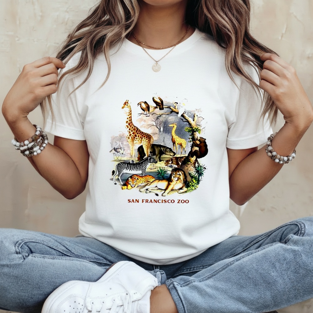 K-Pop TWICE San Francisco Zoo Shirt