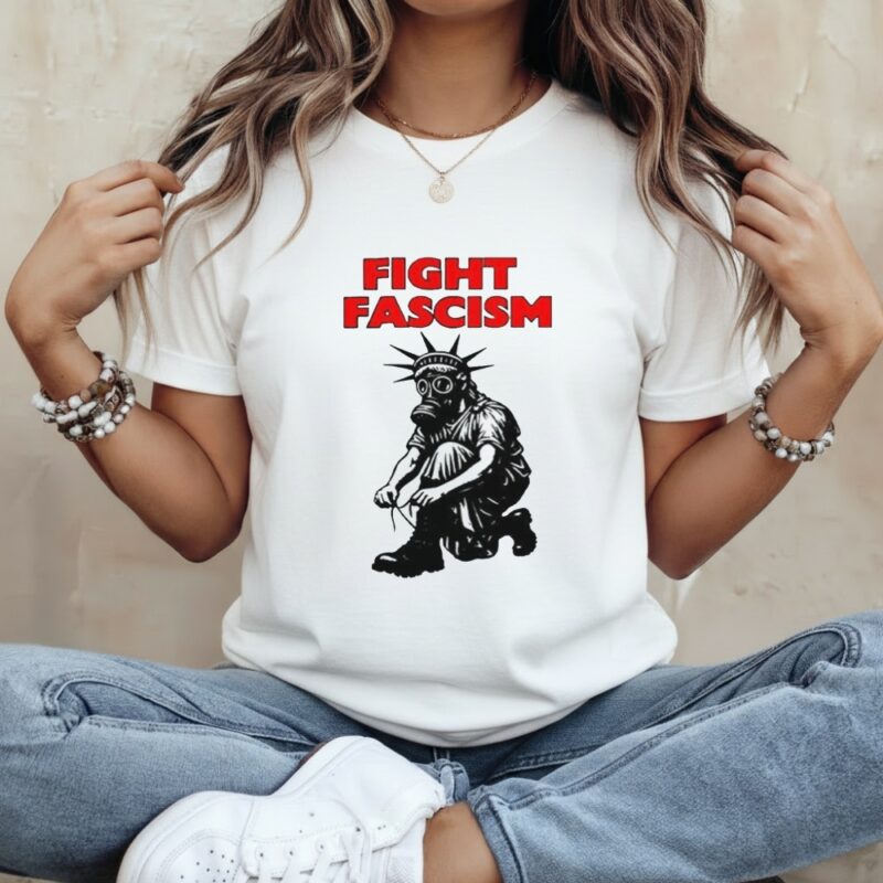 Liberty not fascism fight fascism abolish ICE_Classic Women's T-Shirt