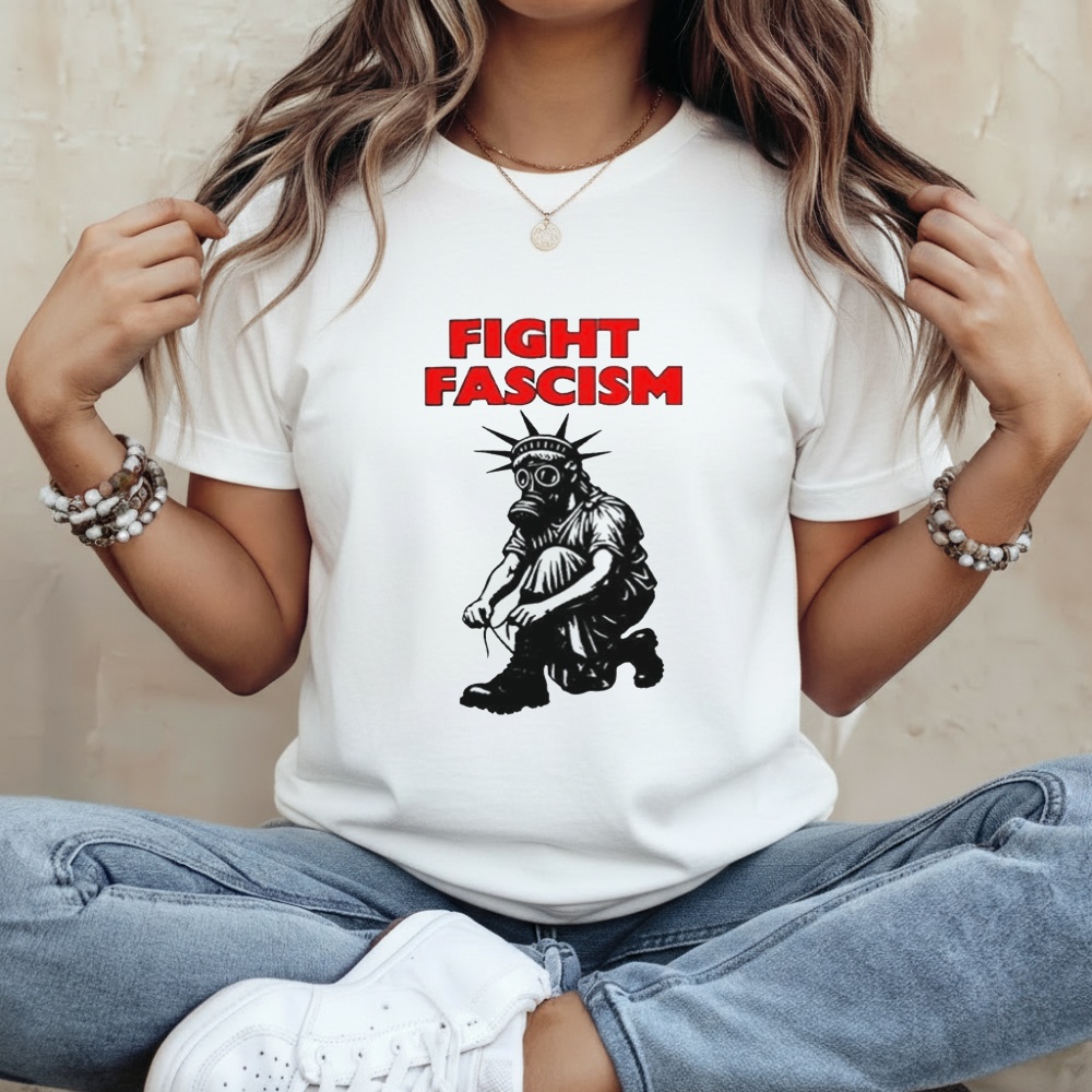 Liberty Not Fascism Fight Fascism Abolish ICE Shirt