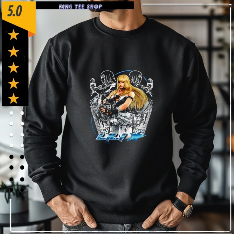 Lili Tekken fighting video game X Monster Energy Ultra_Crewneck Sweatshirt