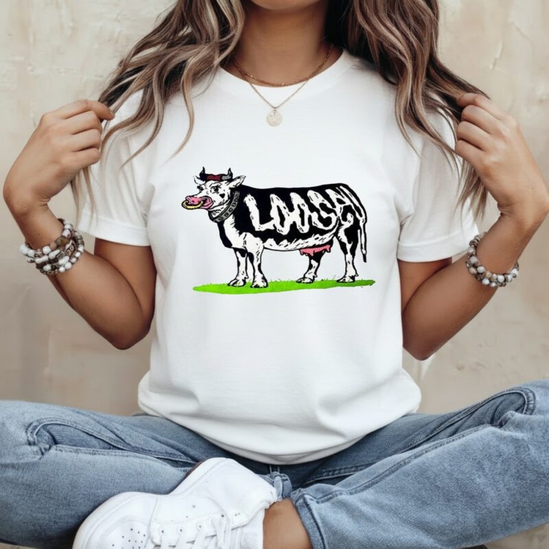 Loosey dairy cow moo cartoon_Classic Women's T-Shirt