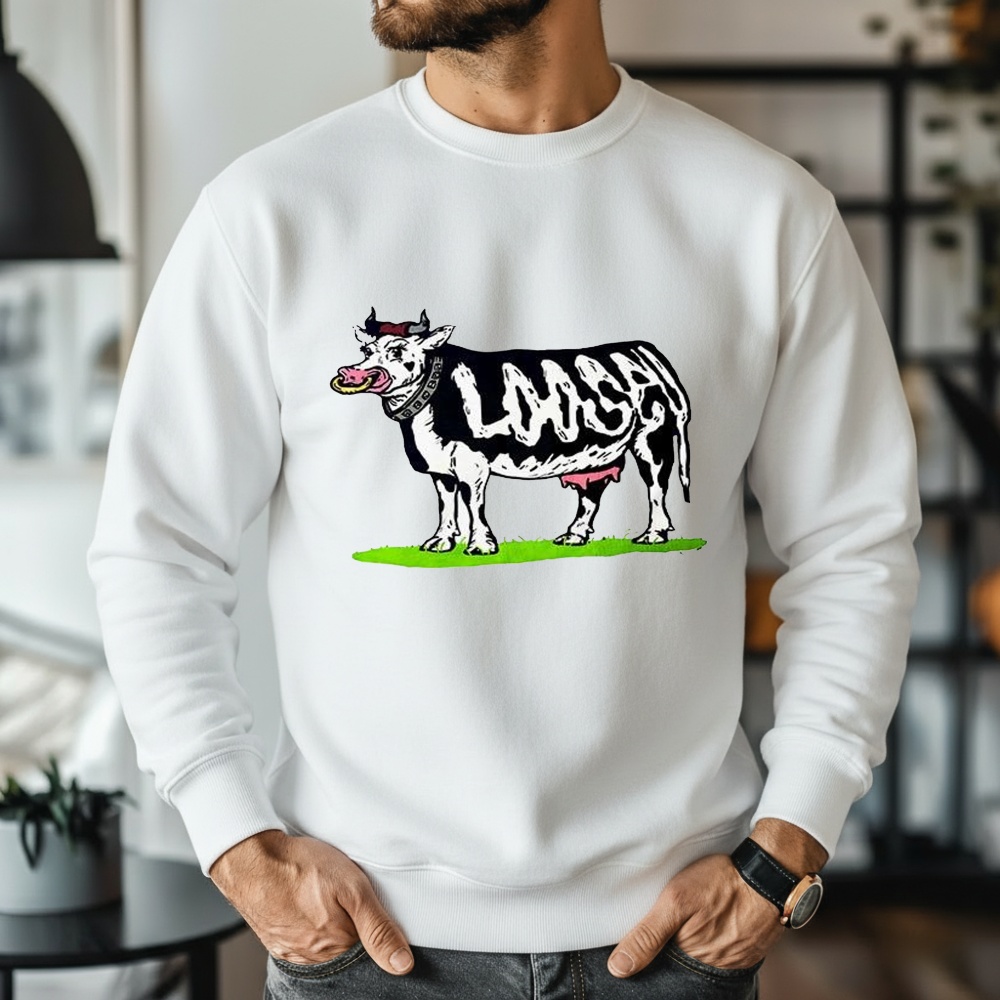 Loosey Dairy Cow Moo Cartoon Shirt