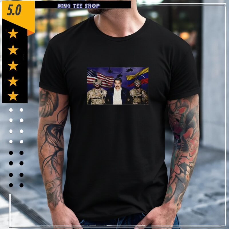 Maduro Arrest Venezuela Libre_Classic Men's T-Shirt