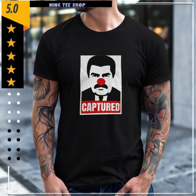 Maduro Clown Captured Poster Style Portrait Fuck Maduro_Classic Men's T-Shirt