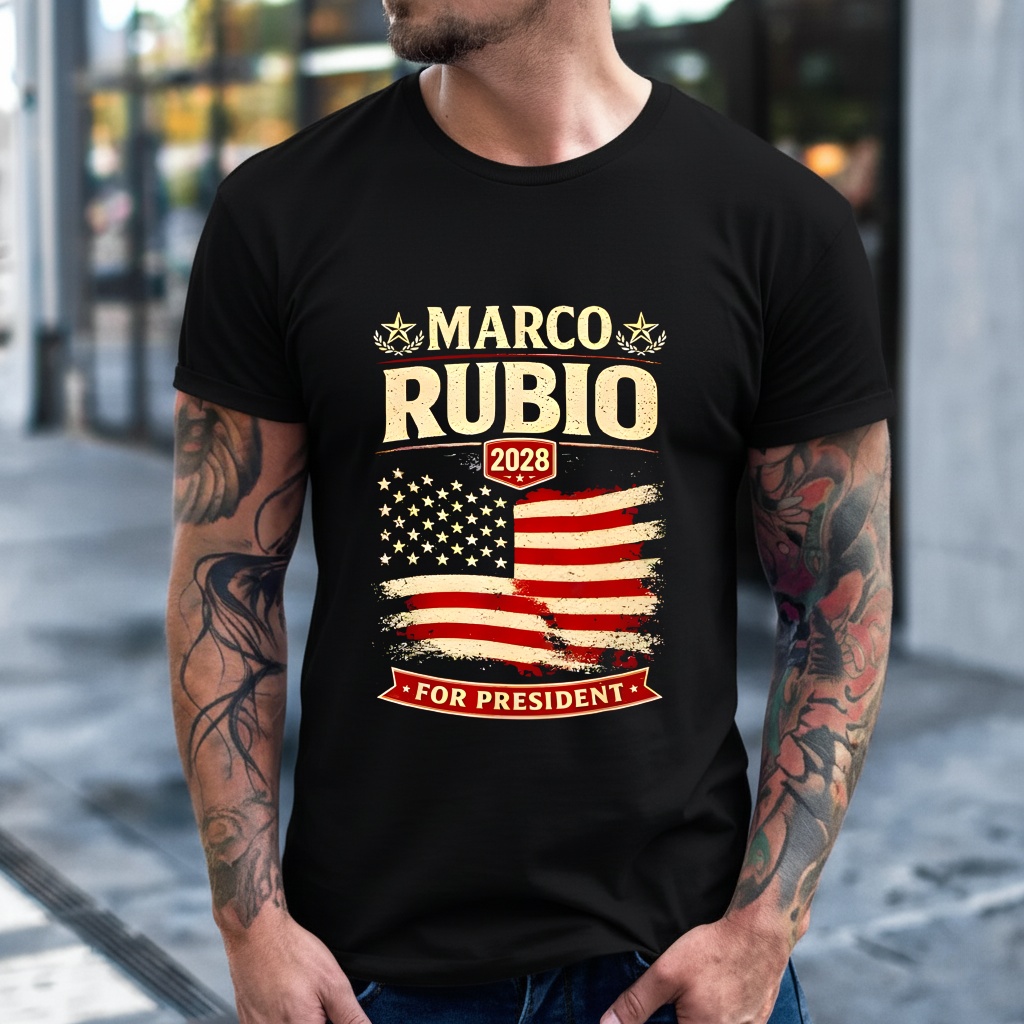 Marco Rubio President 2028 Rubio 2028 Retro Election Vintage shirt
