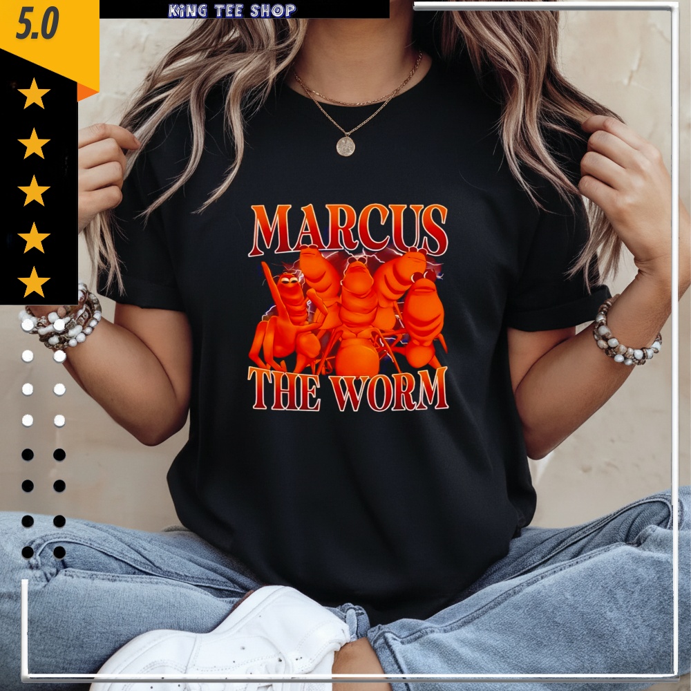Marcus The Worm Meme Funny Retro 90s Shirt