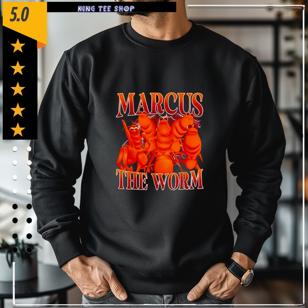 Marcus The Worm Meme Funny Retro 90s Shirt