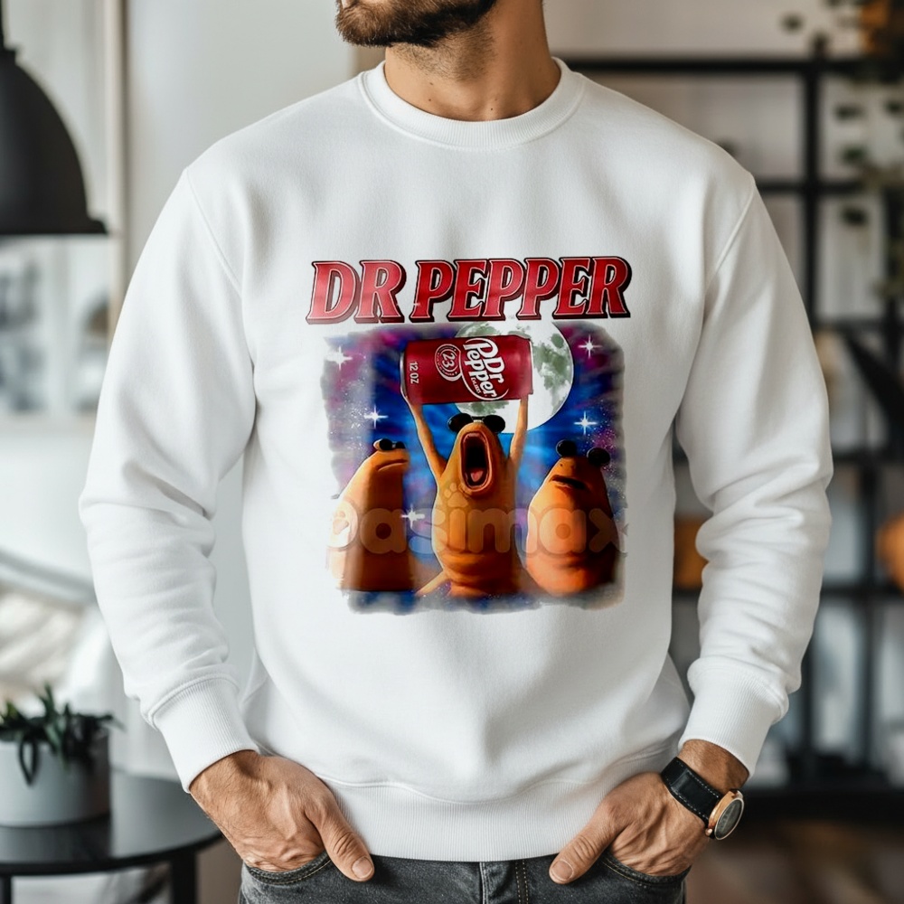 Marcus The Worm lift Dr Pepper meme Internet shirt