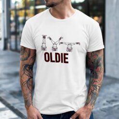 Max Domi wearing Oldie handstand position shirt