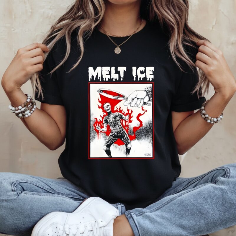 Melt Ice Poleice Ice_Ladies T-Shirt