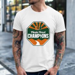 Miami Hurricanes Fiesta Bowl Champions graphic T-shirt