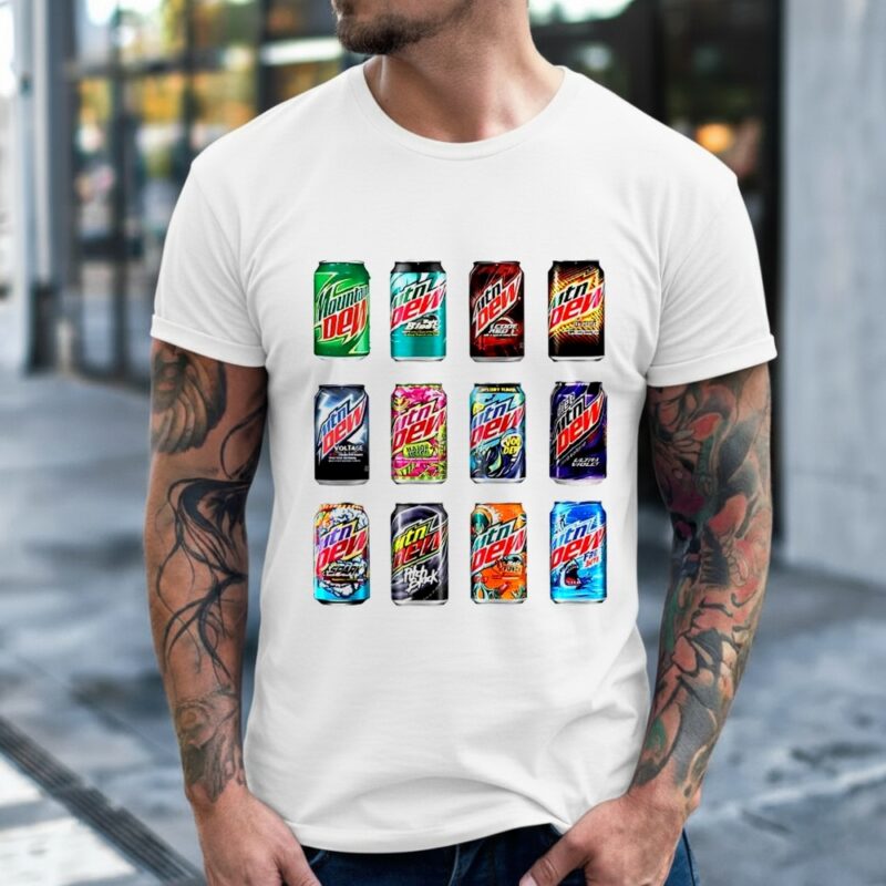 Mountain Dew Soda various flavors_Classic Men's T-Shirt