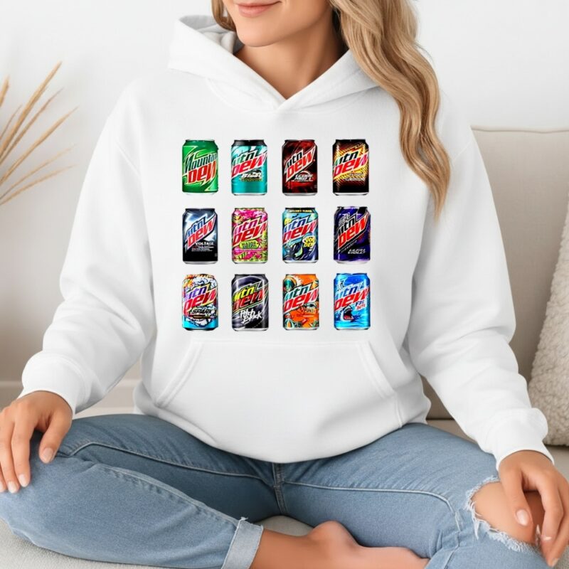 Mountain Dew Soda various flavors_Hoodie