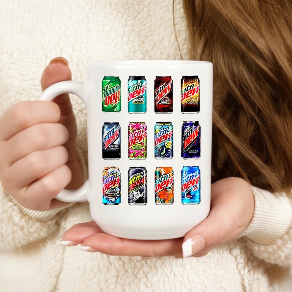 Mountain Dew Soda Various Flavors Shirt