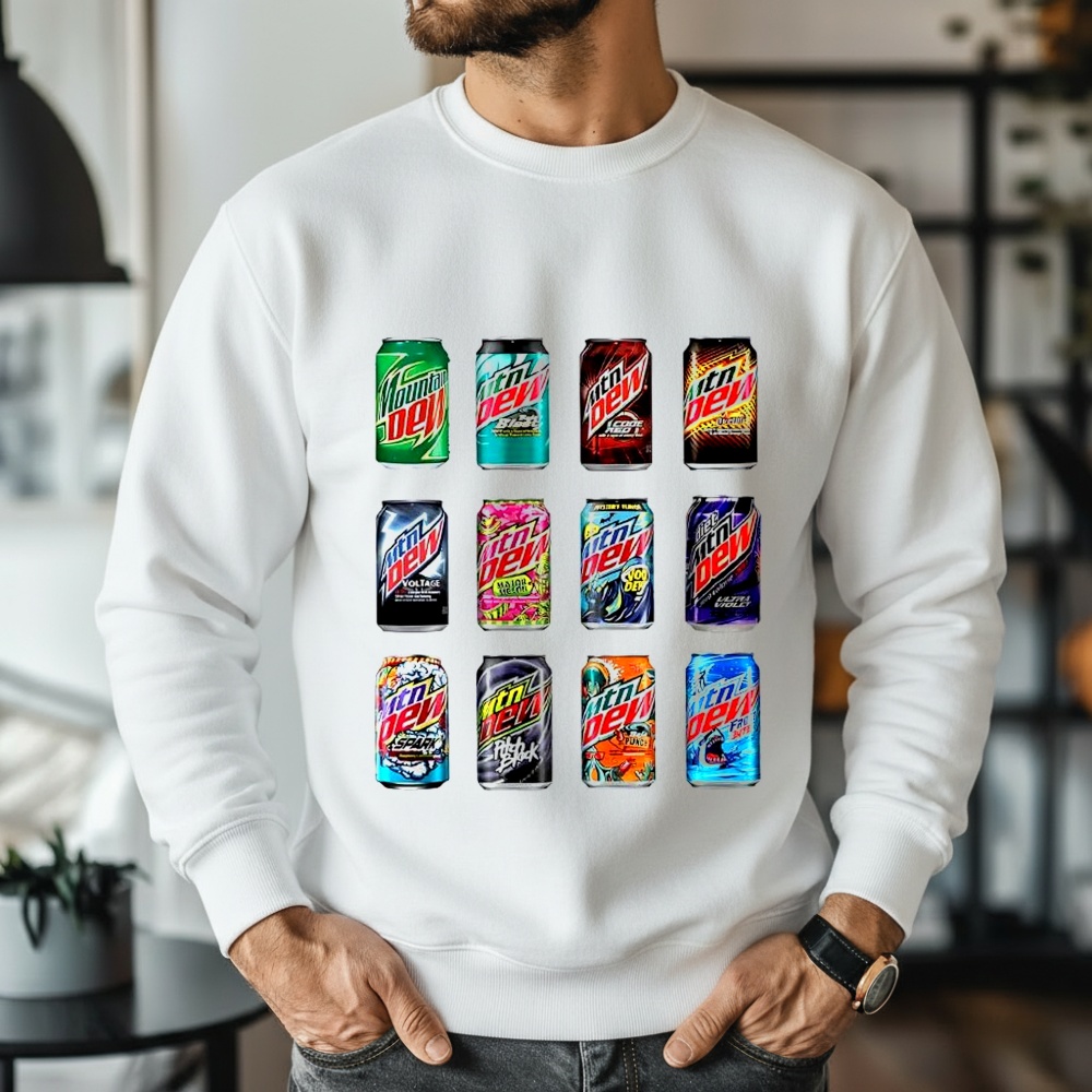 Mountain Dew Soda Various Flavors Shirt