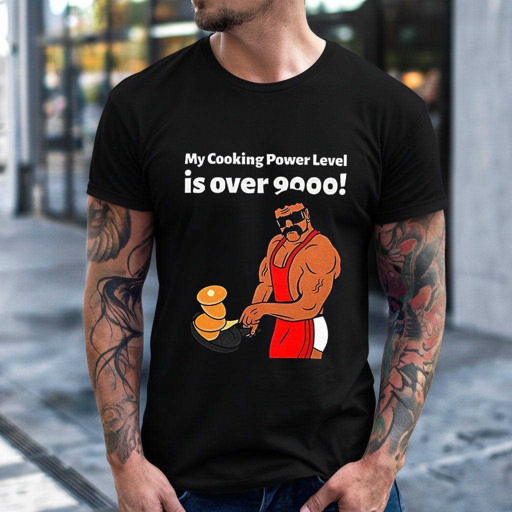 My Cooking Power Level Is Over 9000 shirt