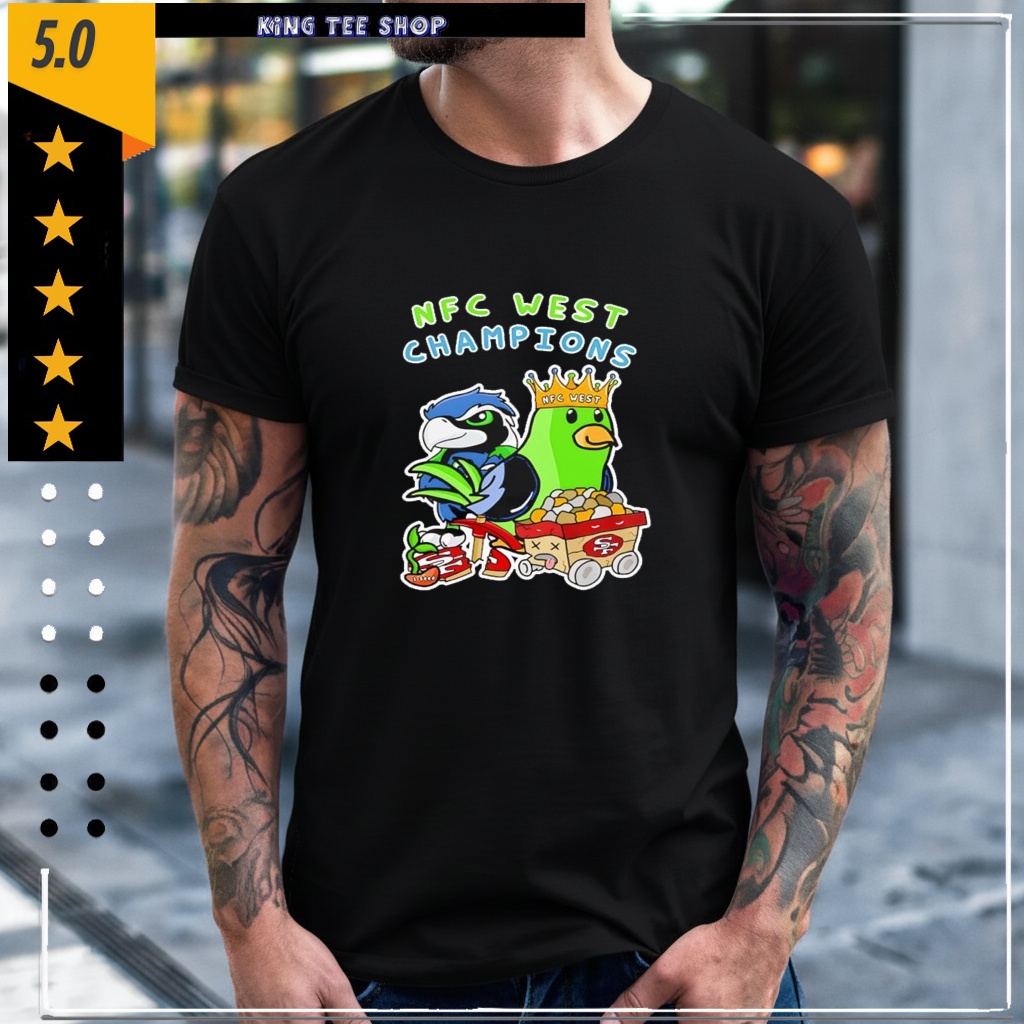 NFC West Division Champions Seahawks vs 49ers shirt