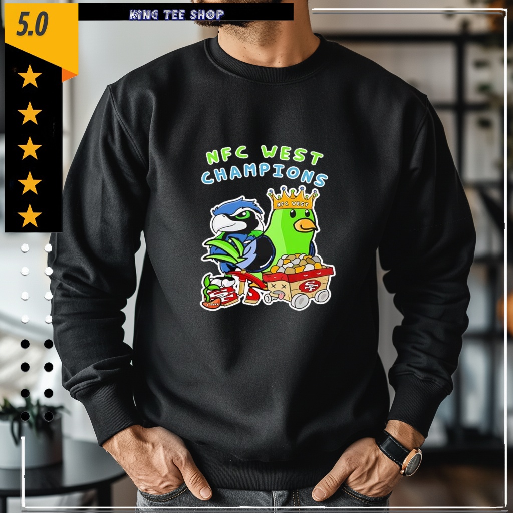 NFC West Division Champions Seahawks vs 49ers shirt