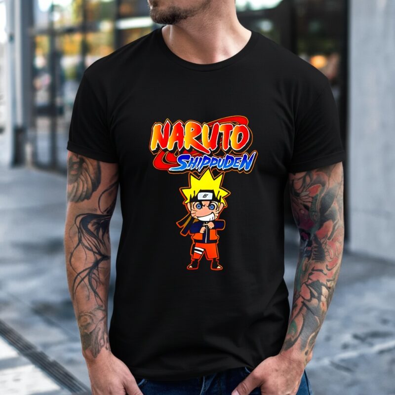 Naruto Shippuden Atlanta Hawks graphic_T-Shirt