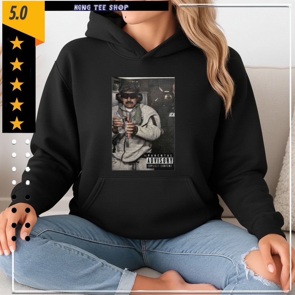 Nicolas Maduro Arrested parental advisory shirt