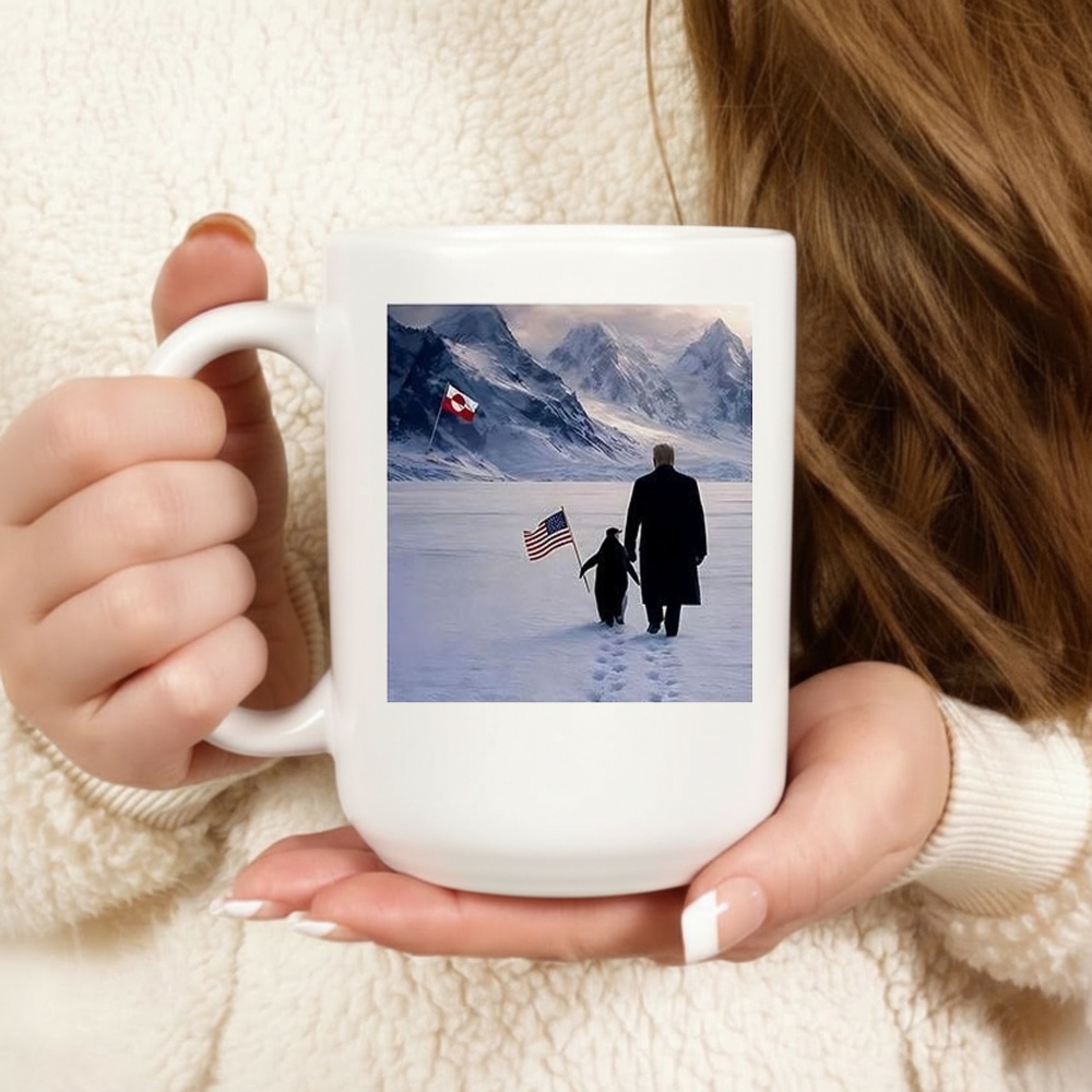 Nihilist Penguin and Trump Flag Shirt