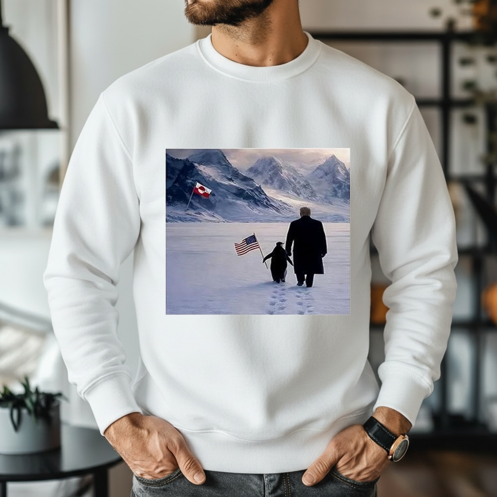 Nihilist Penguin and Trump Flag Shirt