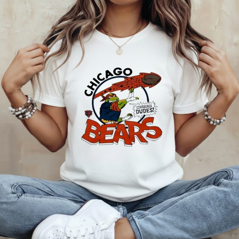 Ninja Turtles Chicago Bears Cowabunga Dudes Beats_Classic Women's T-Shirt