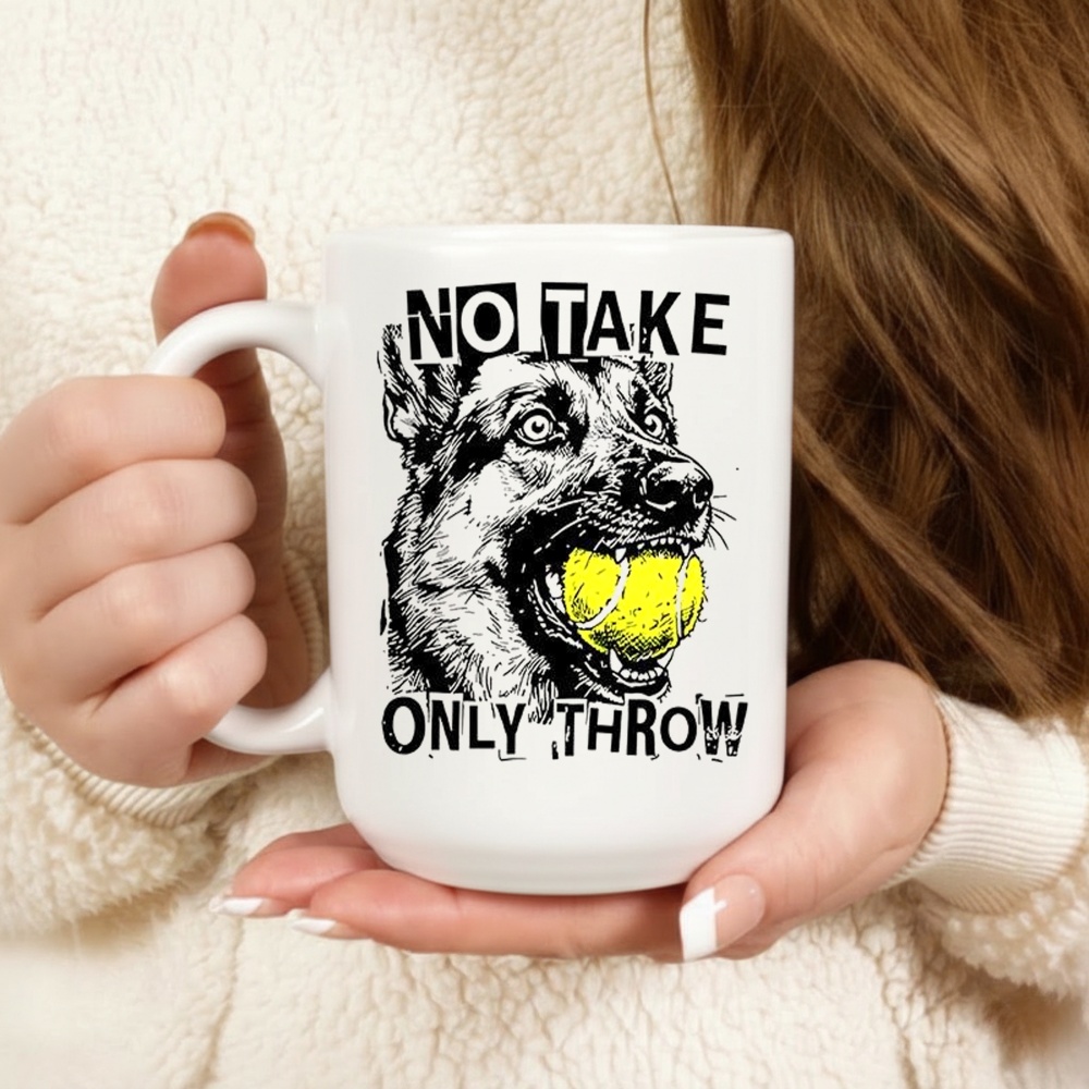 No Take Only Throw Dog Shirt