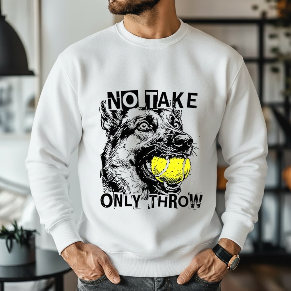 No Take Only Throw Dog Shirt