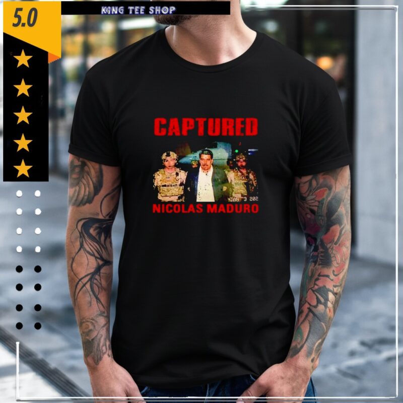 Official Captured Nicolas Maduro Free Venezuela_Classic Men's T-Shirt