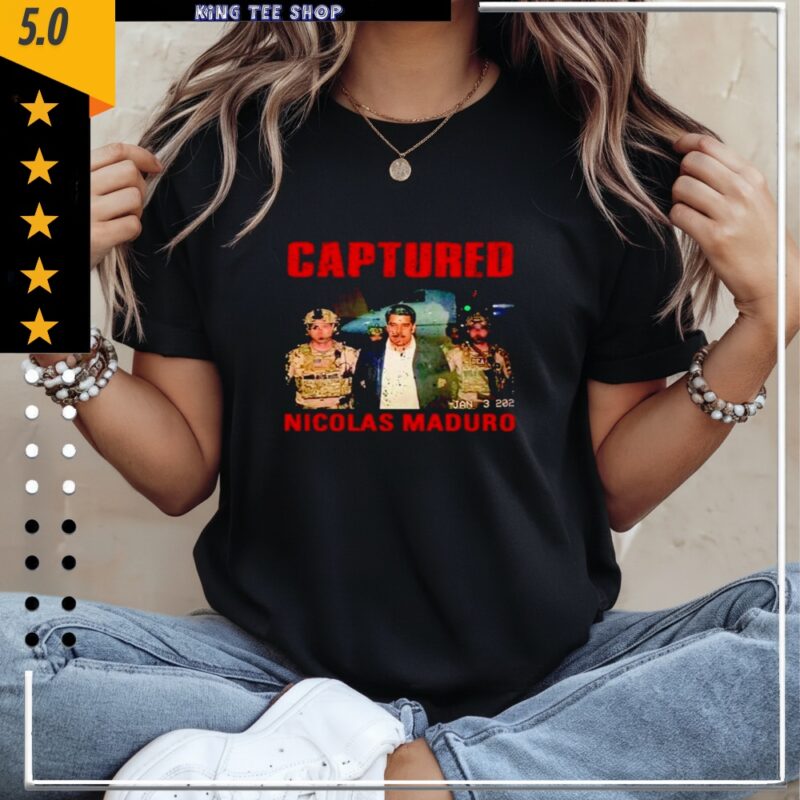 Official Captured Nicolas Maduro Free Venezuela_Classic Women's T-Shirt