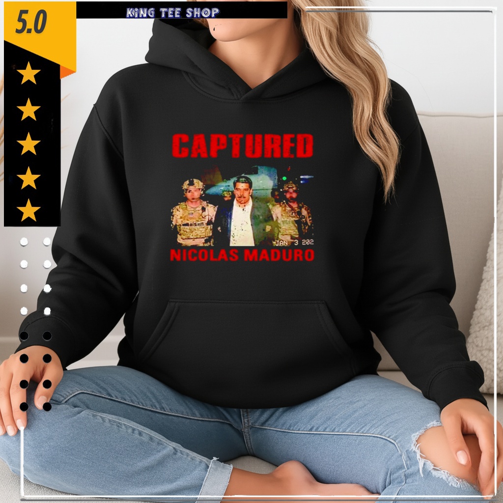 Official Captured Nicolas Maduro Free Venezuela shirt