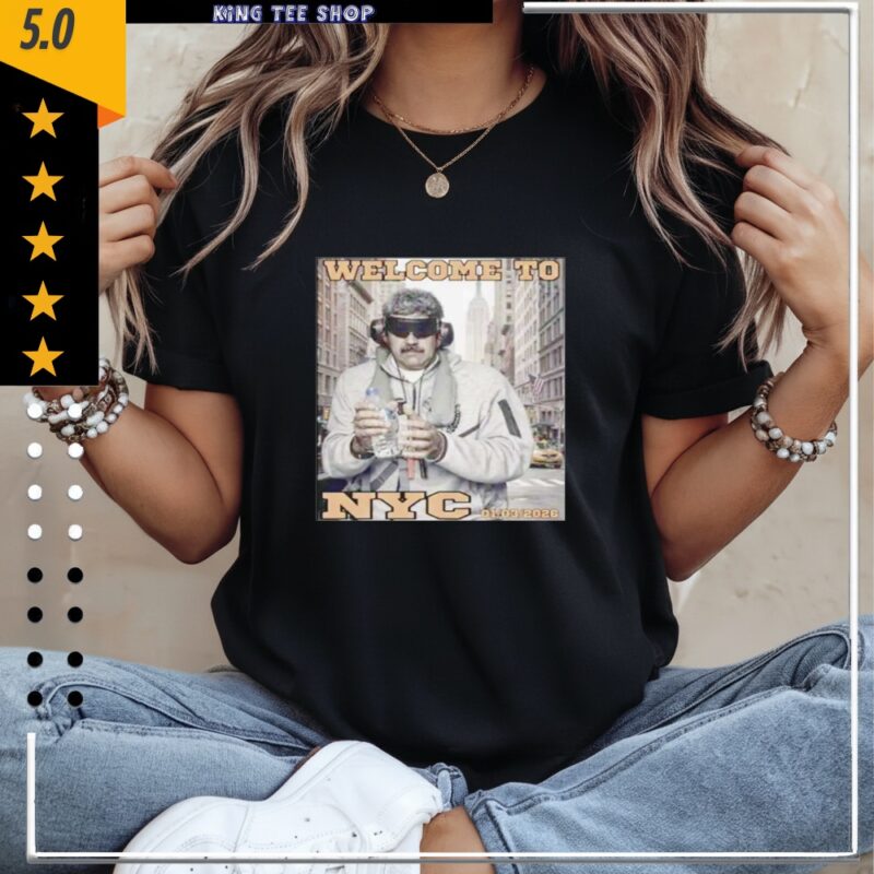 Official Dictator Nicolas Maduro Graphic Venezuela Libre 2026, Welcome to NYC_Classic Women's T-Shirt