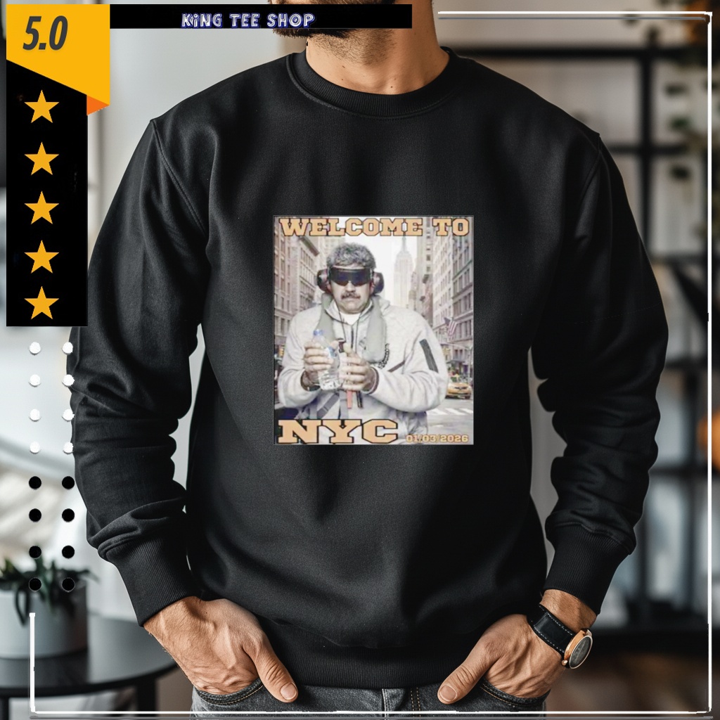 Official Dictator Nicolas Maduro Graphic Venezuela Libre 2026 Welcome to NYC shirt