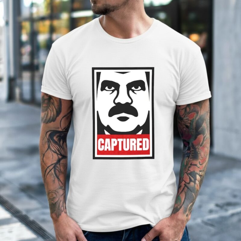 Official Maduro Captured Poster Style Portrait_Classic Men's T-Shirt