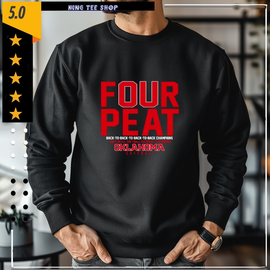 Oklahoma Softball Four-Peat Shirt