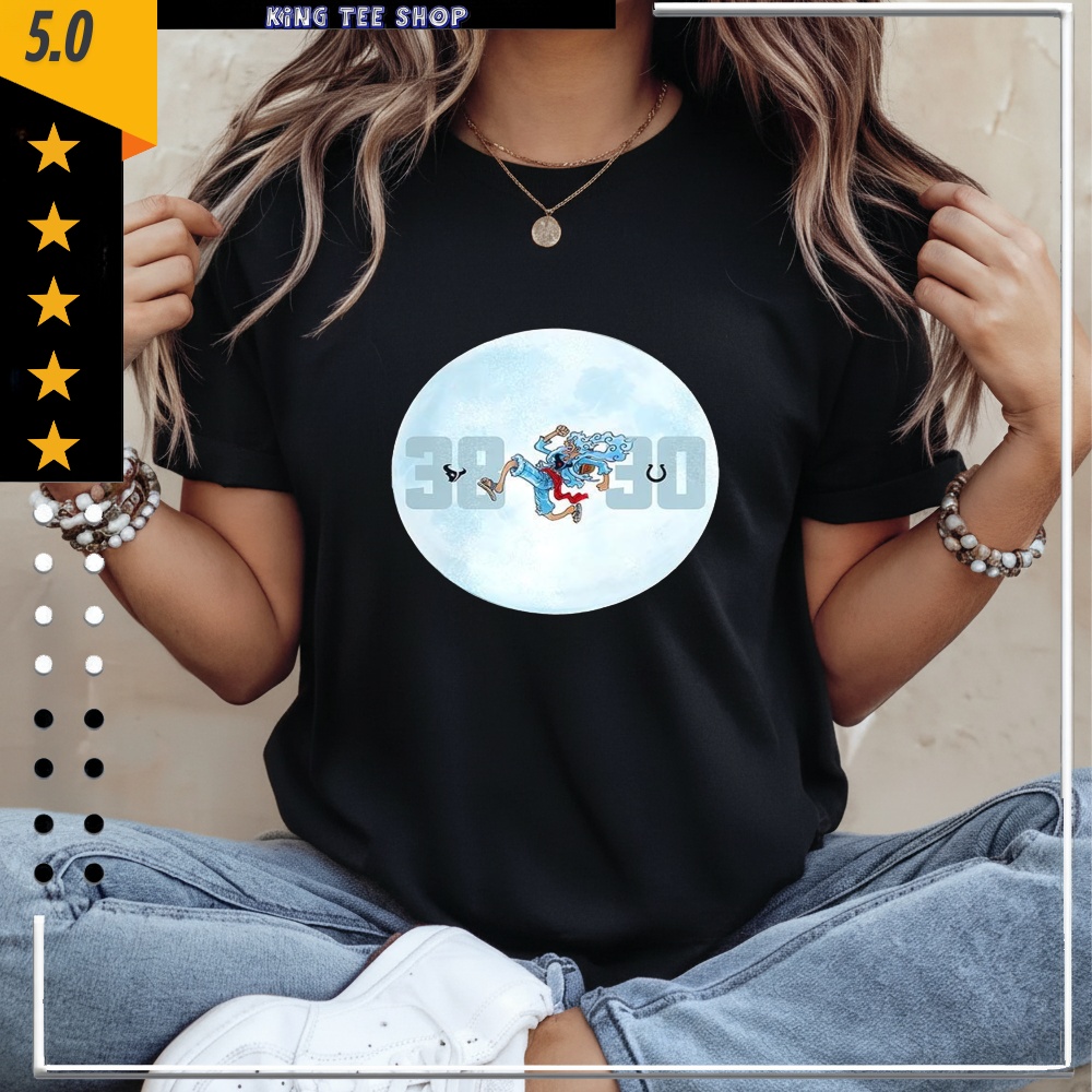 One Piece Houston Texans 38 vs Indianapolis Colts 30 shirt