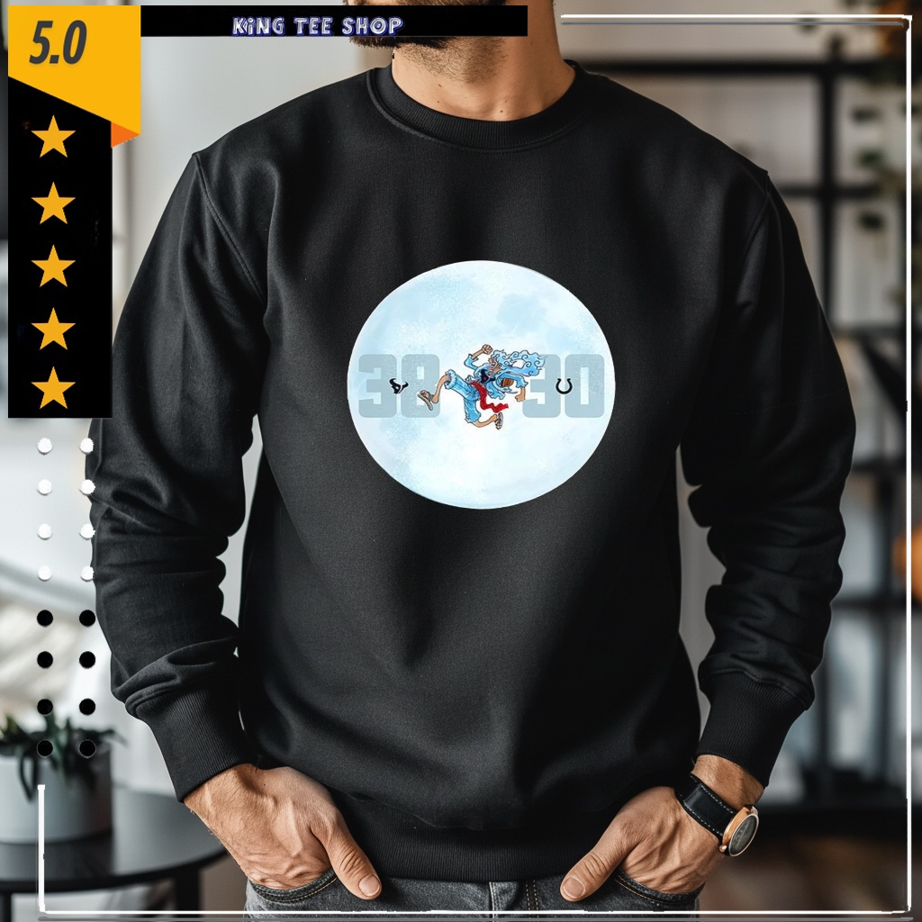 One Piece Houston Texans 38 vs Indianapolis Colts 30 shirt