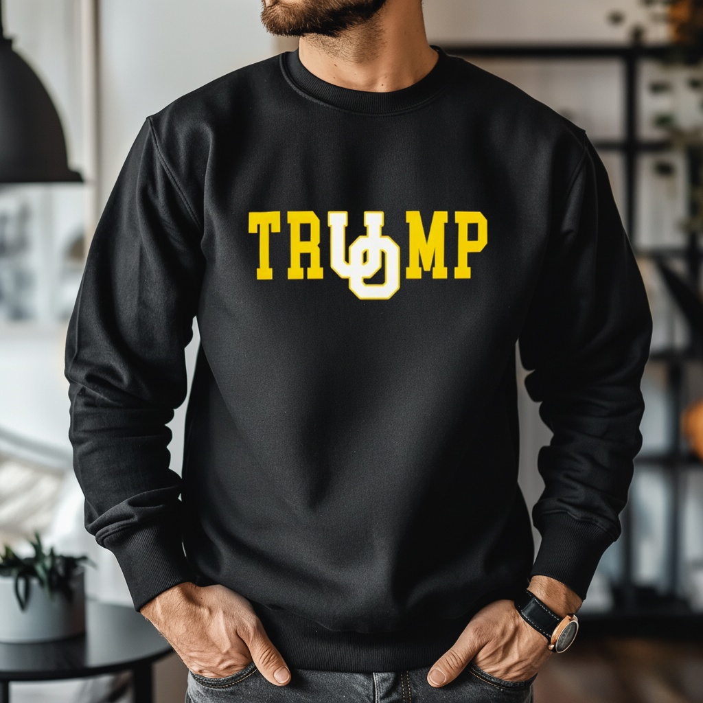 Oregon Ducks football x Trump Logo shirt