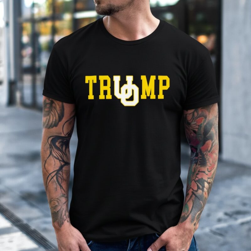 Oregon Ducks football x Trump Logo_T-Shirt